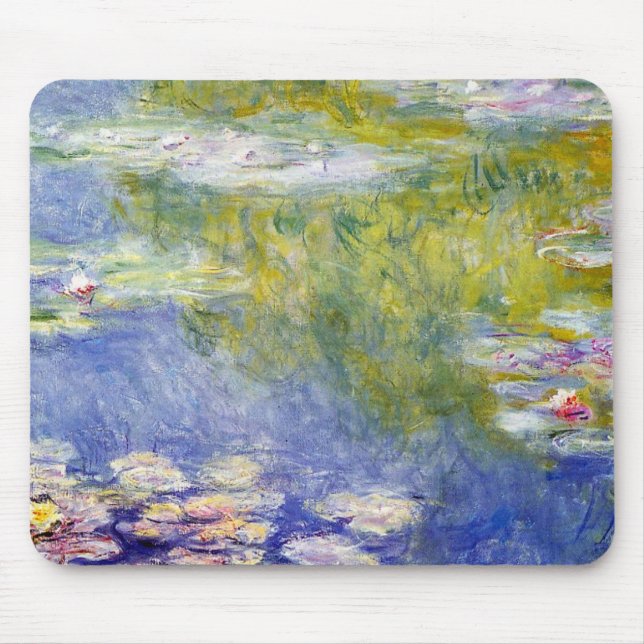 Mousepad Lírios de água por Claude Monet (Frente)