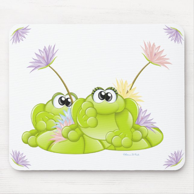 Mousepad Lírios de Froggie n (Frente)