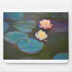 Mousepad Lírios Monet Água Ninfas Flores De Água