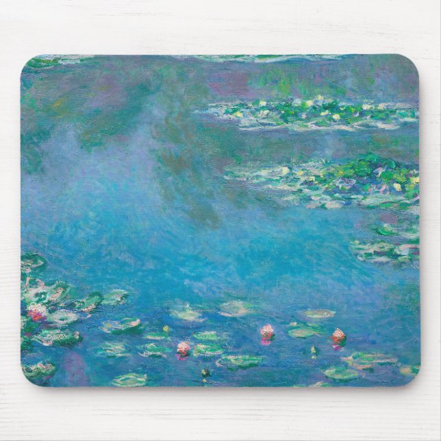 Mousepad Lírios por Claude Monet Fine Art Painting (Frente)