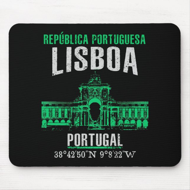 Mousepad Lisboa (Frente)