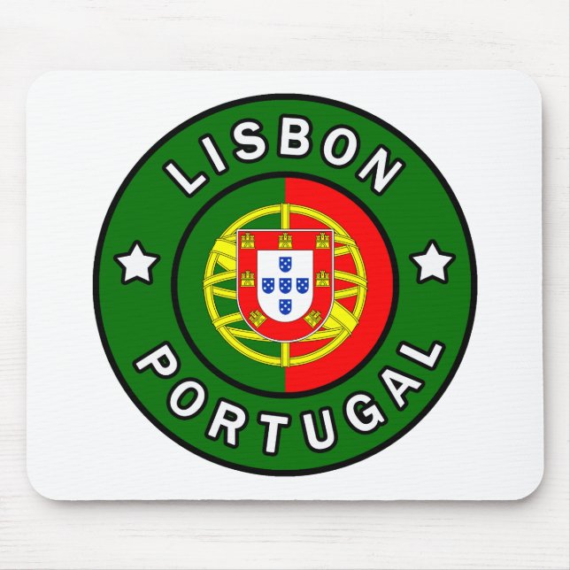 Mousepad Lisboa Portugal (Frente)