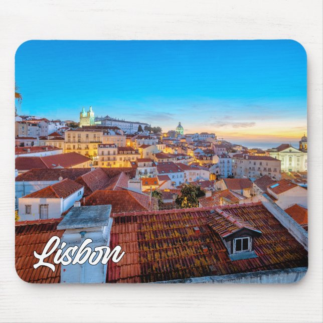Mousepad Lisboa, Portugal (Frente)