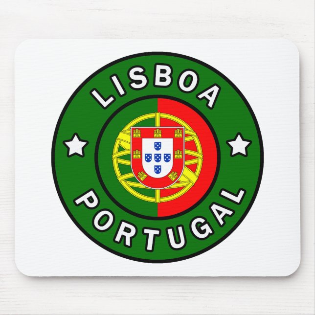 Mousepad Lisboa Portugal (Frente)