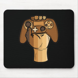 Mousepad Lista de controladores Histórico Preto Blam Jogos 