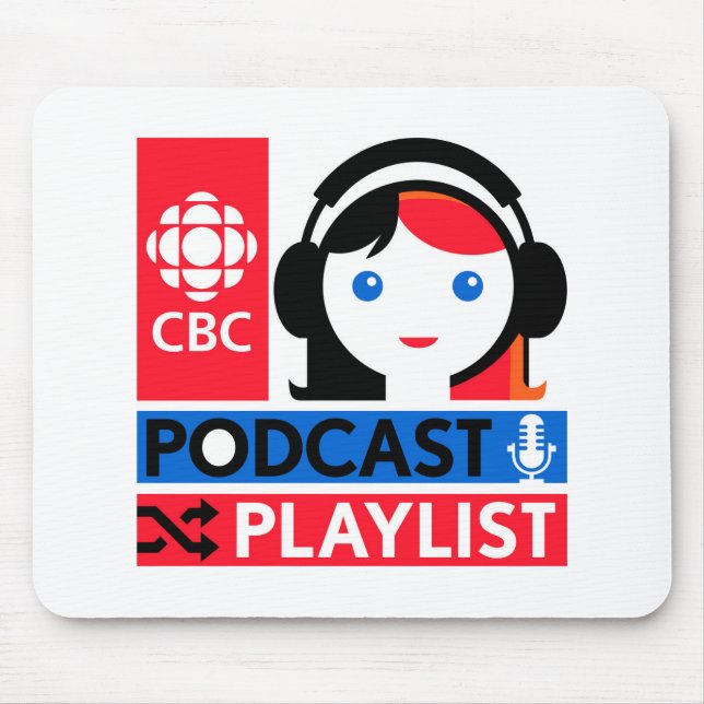 Mousepad Lista de Reprodução de Podcast CBC (Frente)