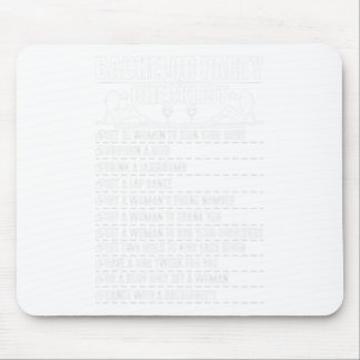 Mousepad Lista de Verificação para Despedida de Solteiro Ma