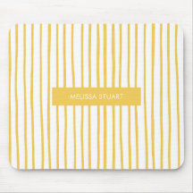 Listras Amarelas Modernas Monogram