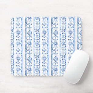 Mousepad Listras Azuis Rústicas Sicilianas Italianas