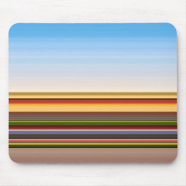 Mousepad Listras bonitas e coloridas (Frente)