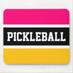 Mousepad Listras Brilhantes Cor-de-rosa-rosa-amarela-branca