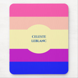 Mousepad Listras Coloridas Brilhantes-Verão-
