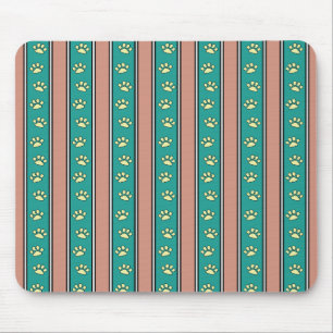 Mousepad Listras de Pegada de Pata
