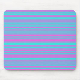Mousepad Listras de Rosa Roxo Azul Padrão