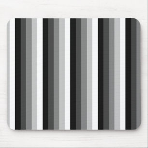 Mousepad Listras de sombra brancas e pretas