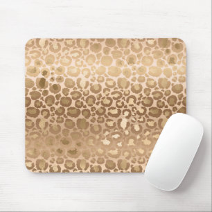 Mousepad Listras de Tigre Marrom Claro Impressão Animal Saf