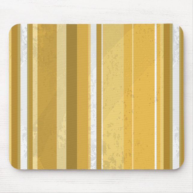 Mousepad Listras dos Anos 70 Amarelo (Frente)