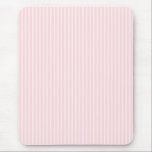 Mousepad Listras dos doces do rosa Pastel<br><div class="desc">Listras verticais nas máscaras do rosa. Tem um olhar bonito agradável. Design listrado simples.</div>