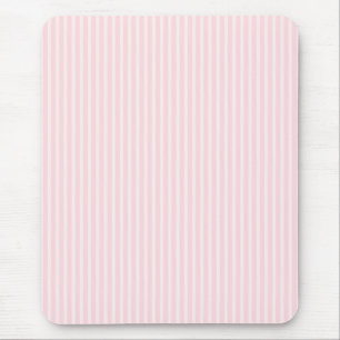 Mousepad Listras dos doces do rosa Pastel