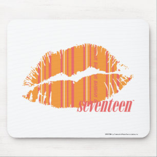 Mousepad Listras finas alaranjadas