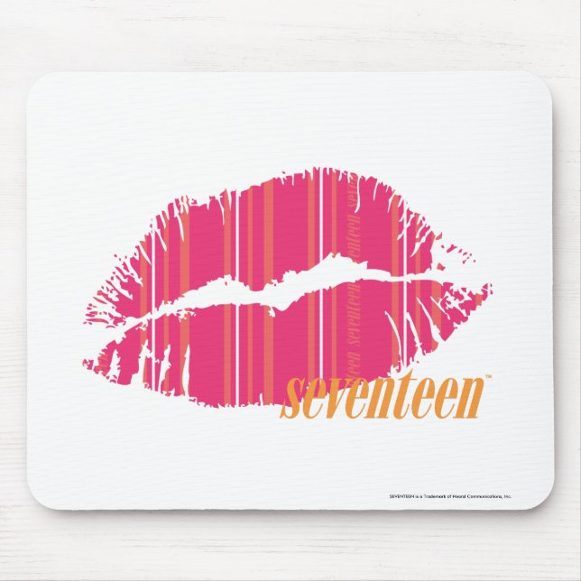 Mousepad Listras finas magentas (Frente)