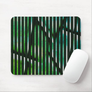 Mousepad Listras grossas sobre design abstrato manchado ver