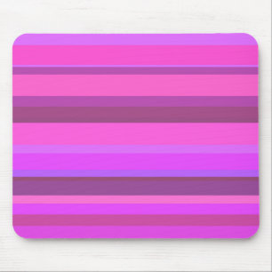 Mousepad Listras horizontais cor-de-rosa