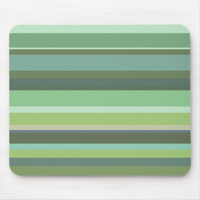 Mousepad Listras horizontais verde-oliva (Frente)