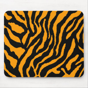 Mousepad LISTRAS PRETAS ALARANJADAS RETROS do anos 80 do
