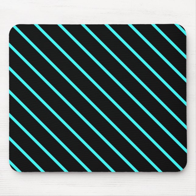 Mousepad Listras pretas All-Over-Impressão (Frente)