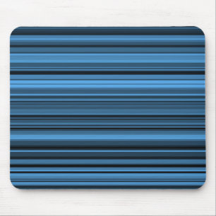 Mousepad Listras Pretas Azuis