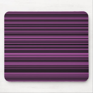 Mousepad Listras Pretas Roxas Abstratas