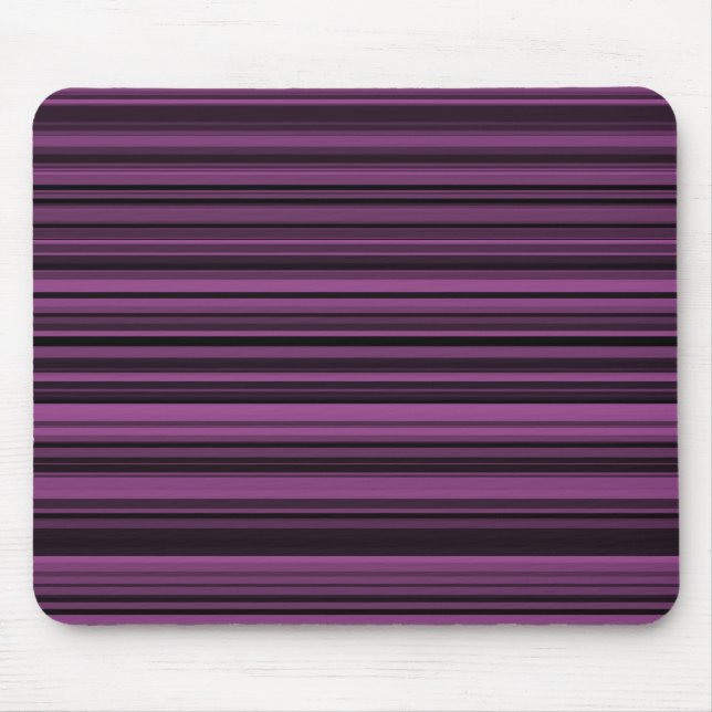 Mousepad Listras Pretas Roxas Abstratas (Frente)