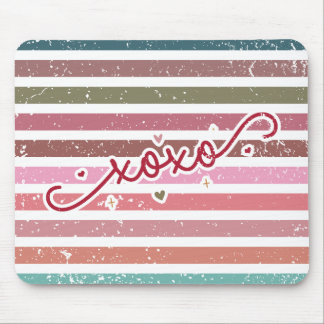 Mousepad Listras Suaves & XOXO