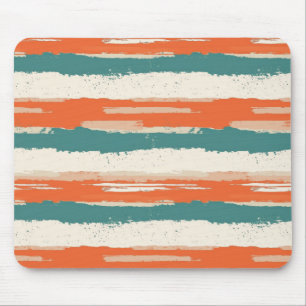 Mousepad Listras Terracota Pintadas Abstratas Distorcidas