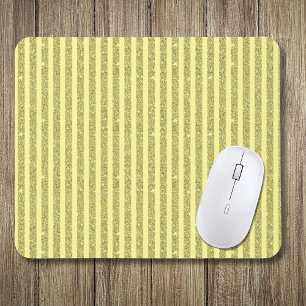 Mousepad Listras Verticais no Estilo Brilho Amarelo Intenso