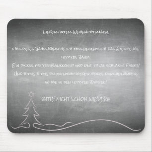 Mousepad Literatura Weihnachtsmann