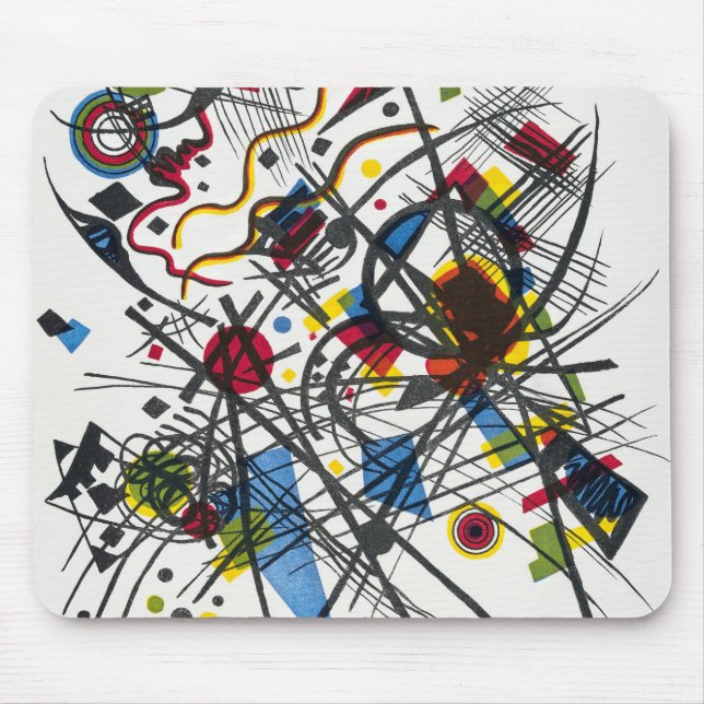Mousepad Lithógrafo para Vierte Bauhausmappe por Kandinsky (Frente)