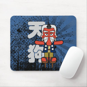 Mousepad Little Daitengu Yokai Grunge