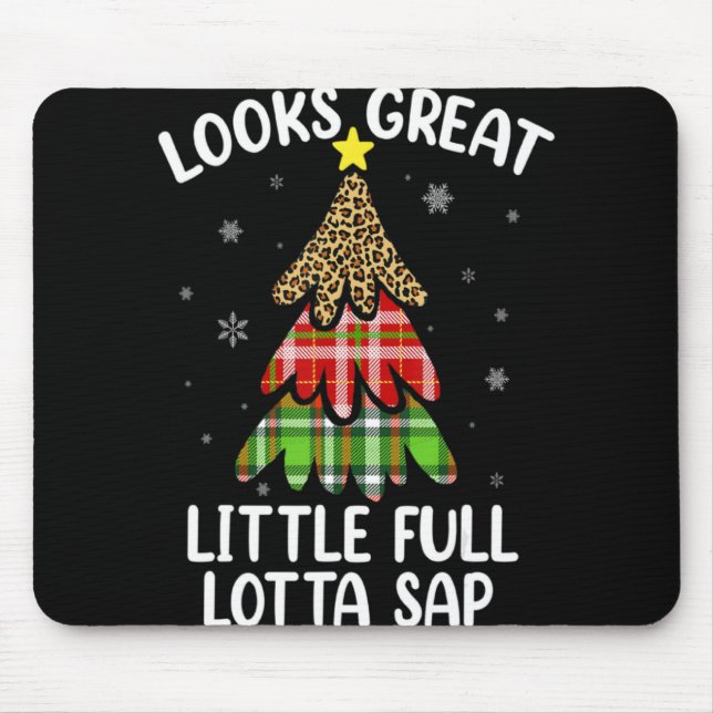 Mousepad Little Full Lotta Sap Christmas Vacation Santa Xma (Frente)