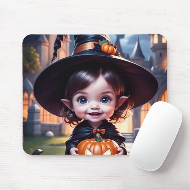 Mousepad Little halloween which  (Com mouse)