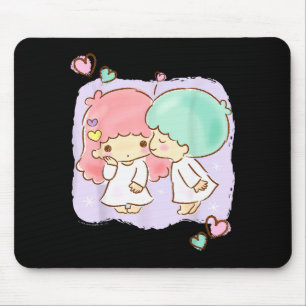 Mousepad Little Twin Stars Be My Valentine Camiseta