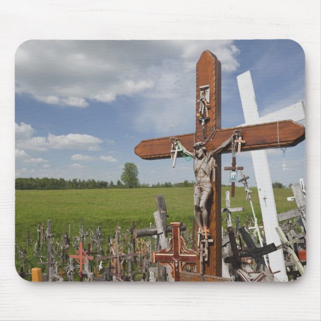 Mousepad Lituânia, Lituânia Central, Siauliai, Colina (Frente)