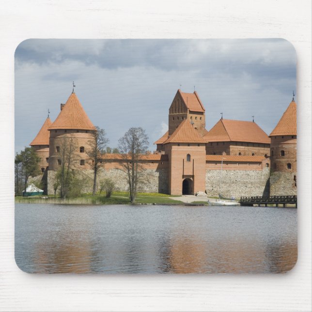 Mousepad Lituânia, Trakai. Castelo da Ilha 2 (Frente)