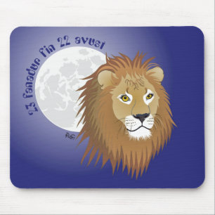 Mousepad Liun 23 fanadur fin 22 avust Mauspad