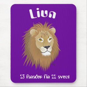 Mousepad Liun 23 fanadur fin 22 avust Mauspad