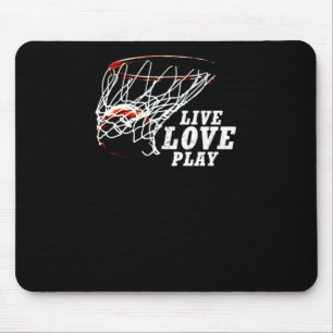 Mousepad Live Love Play Basball Por Subgirl
