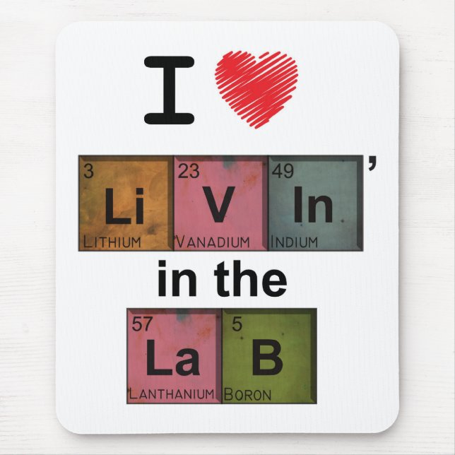Mousepad livin_in_the_lab (Frente)