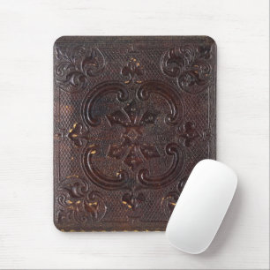 Mousepad Livro de Couro Antigo Caído