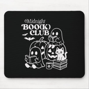 Mousepad Livro de Leitura de Fantasmas do Halloween Boo(k) 